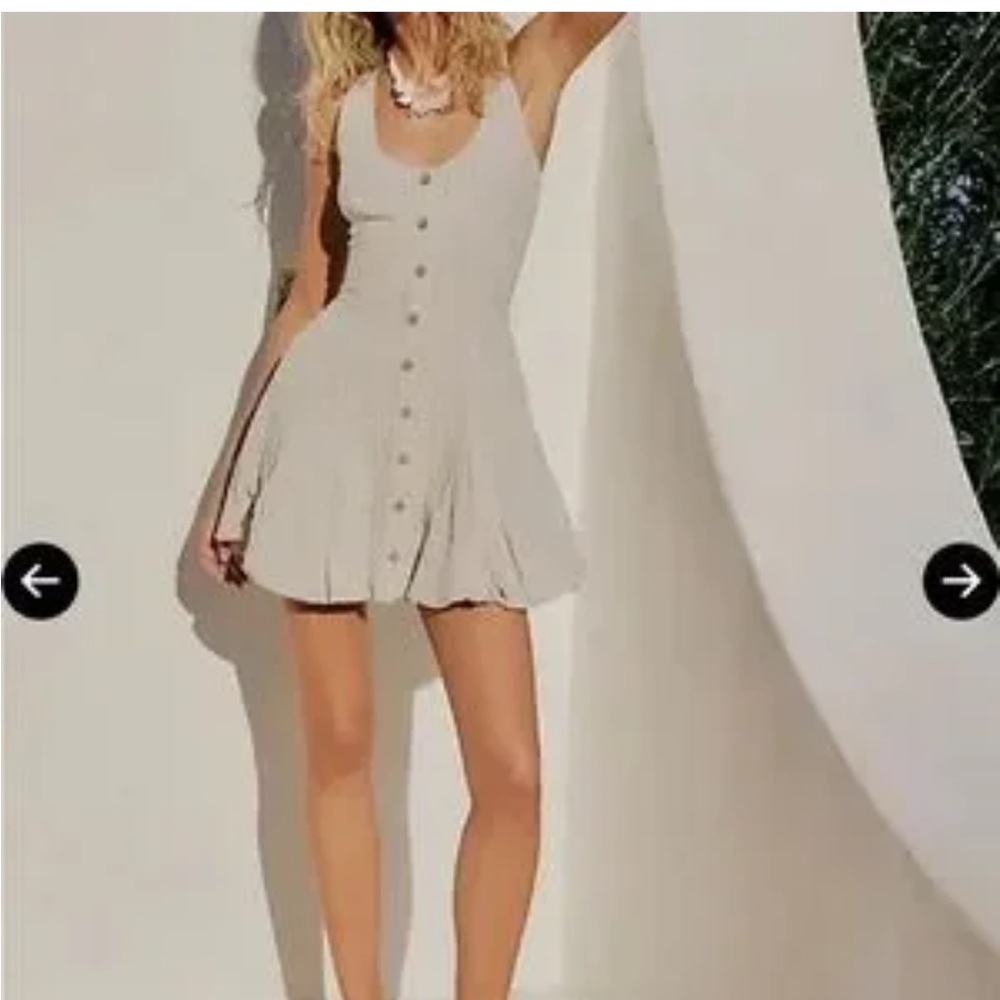 Free People Emillia Pucker  Dress